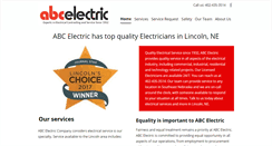 Desktop Screenshot of abcelectric.net